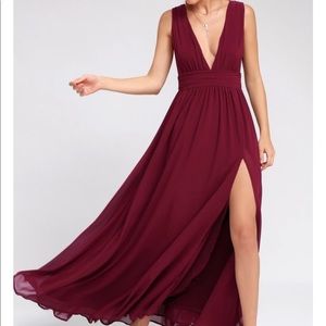 NWT Lulu’s Heavenly Hues Maxi dress
